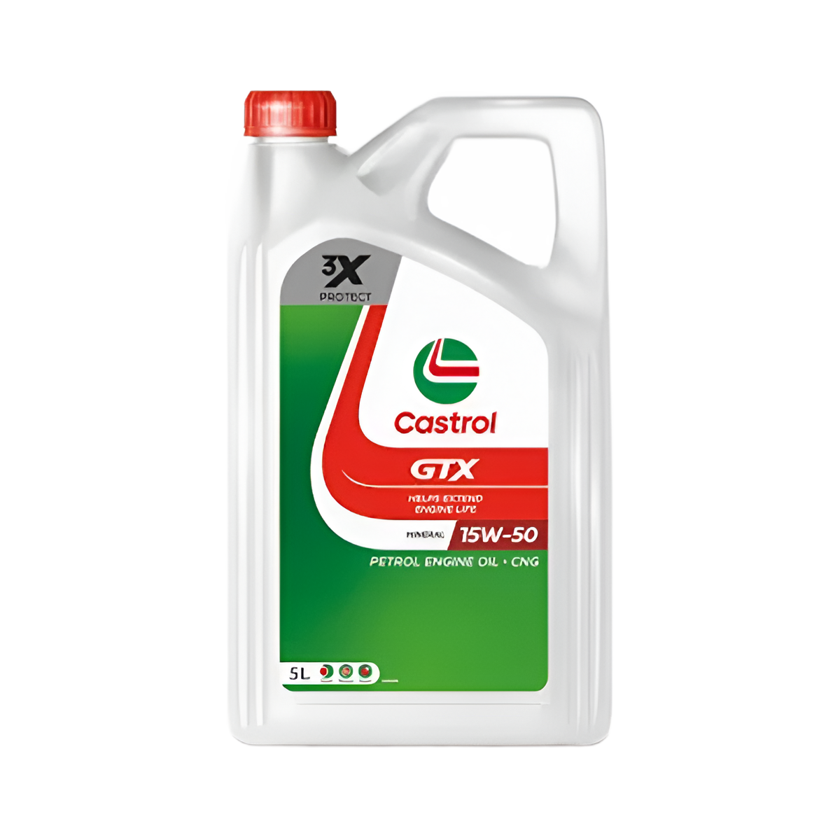 Castrol GTX - 15W50 Mineral (5 Liter)