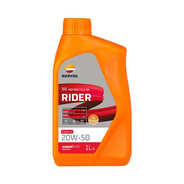 Repsol RIDER TOWN 4T 20W50 SJ (1L)