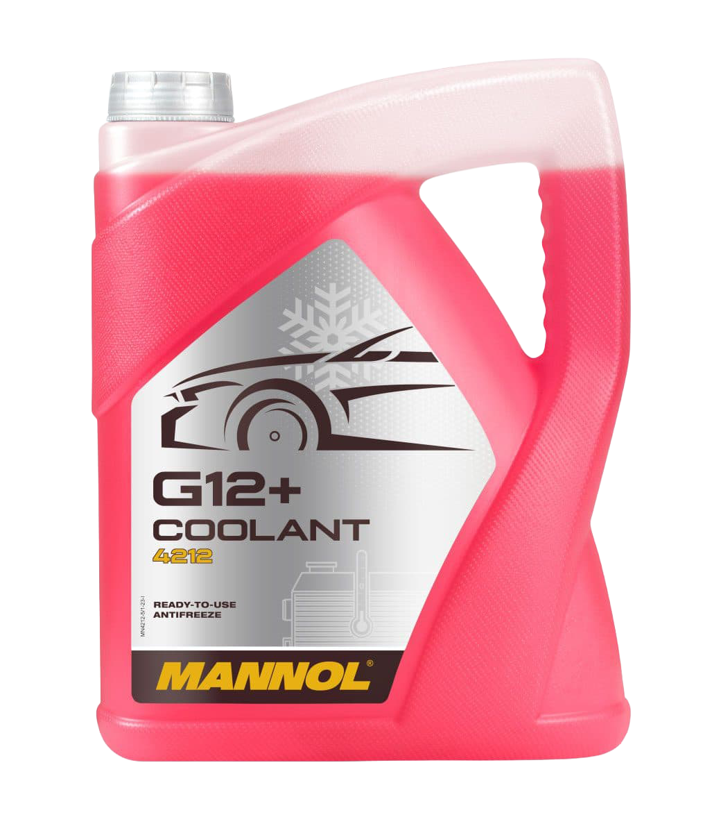 سائل تبريد مانول أحمر ٢٠٪ - G12+ (٥ لتر)